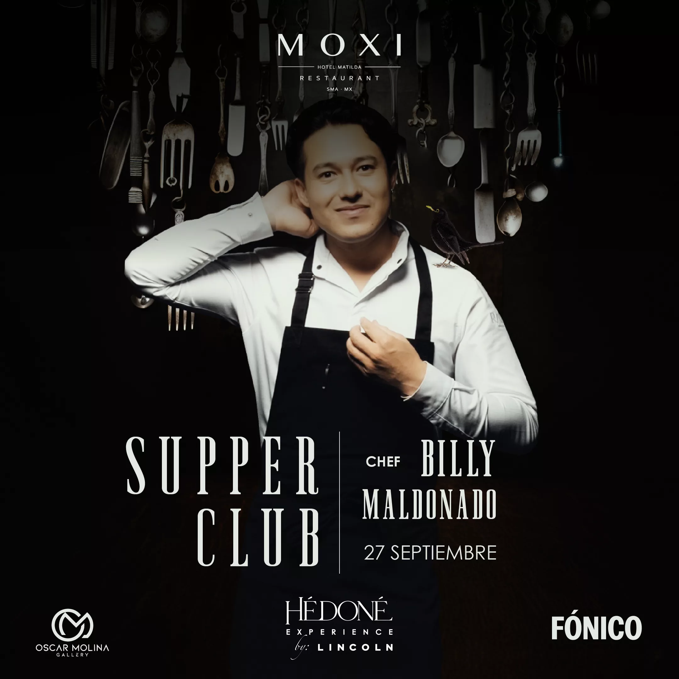 Supper Club with Chef Billy Maldonado from FÓNICO